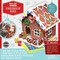 Holiday Craft Kit Gingerbread House Wood Paint Set Art Diy For Kids